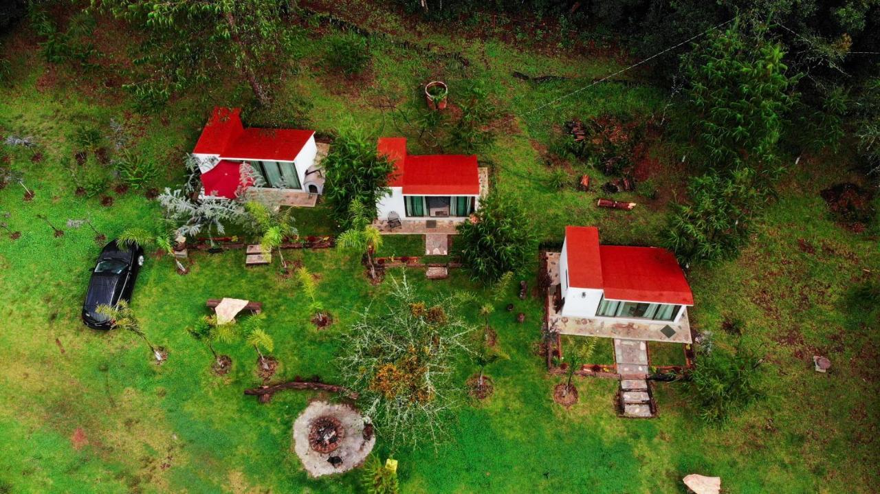 Romanticas Cabanas En Bosque Acaxochitlán Exterior foto
